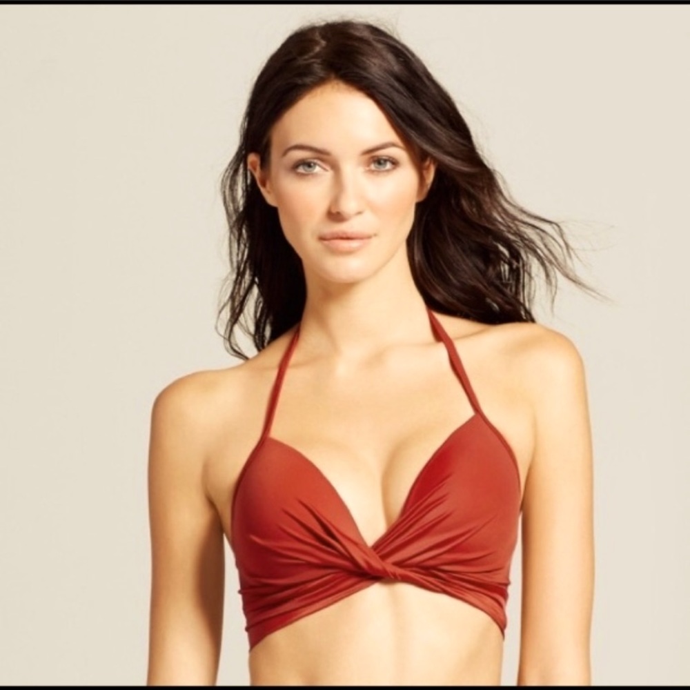 Shade & Shore Lightly Lined Twist Front Bikini 34C